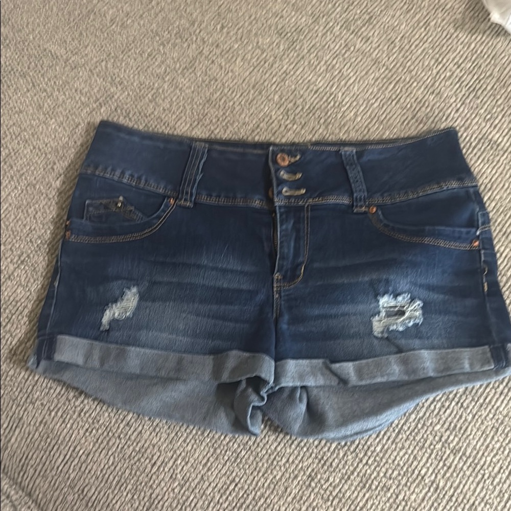 Denim Blue Women's Shorts